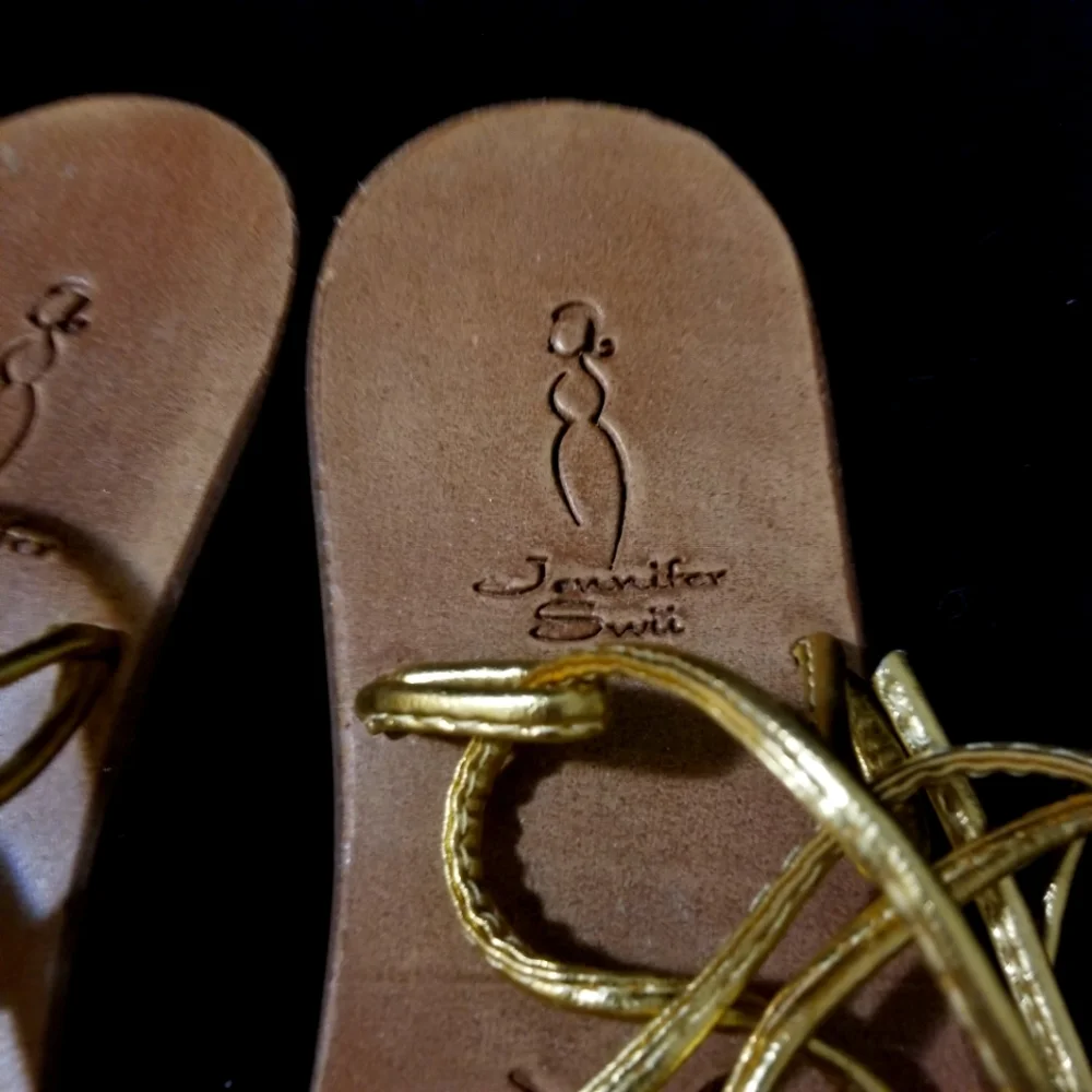 Jennifer Swii (UrbanOutfitters) Strappy Sandals. Size: 8. - Picture 5 of 8